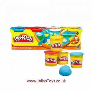 Play Doh, Pack of 4 Tubs